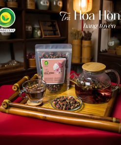 Trà Hoa Hồng Sunbeleaf – Thức Uống Thảo Mộc Dịu Nhẹ Cho Phái Đẹp – Túi 100g