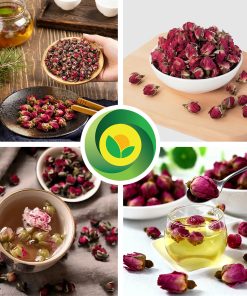 Trà Hoa Hồng Sunbeleaf – Thức Uống Thảo Mộc Dịu Nhẹ Cho Phái Đẹp – Túi 100g