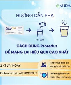 Protein từ thực vật PROTENUT dinh dưỡng toàn diện cho cả gia đình (hộp 14 gói x 40g)