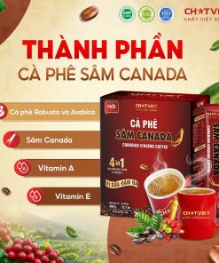 Cà Phê Sâm Canada (Hộp 10 gói)