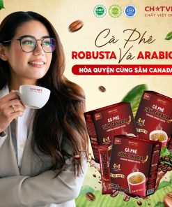 Cà Phê Sâm Canada (Hộp 10 gói)