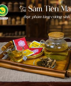 Trà Sâm Tiên Mao Sunbeleaf (Sâm Cau Đen) – Duy Trì Sinh Lực, Trà Đầy Năng Lượng – Hộp 20 Gói