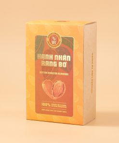 Hạnh nhân rang bơ (nguyên vỏ) Happy Nuts 500gr