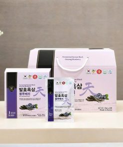 Nước hắc sâm việt quất 70ml x 20 gói