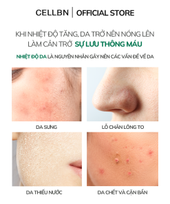 Xịt Khoáng Jirisan 100% bạc hà CELLBN Se khít chân lông, làm dịu, cấp ẩm & cân bằng da 155ml