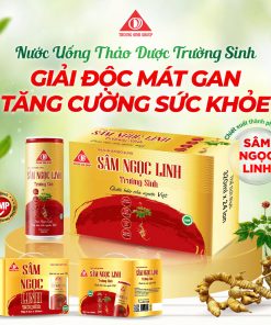 Sâm Ngọc Linh Trường Sinh – đỏ (hộp 06 lon)