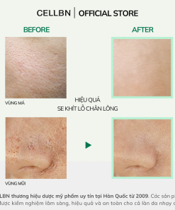 Xịt Khoáng Jirisan 100% bạc hà CELLBN Se khít chân lông, làm dịu, cấp ẩm & cân bằng da 155ml