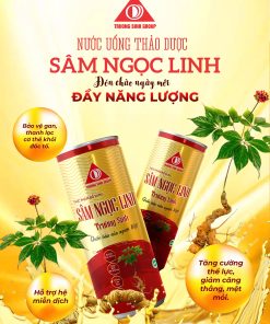 Sâm Ngọc Linh Trường Sinh – đỏ (hộp 06 lon)