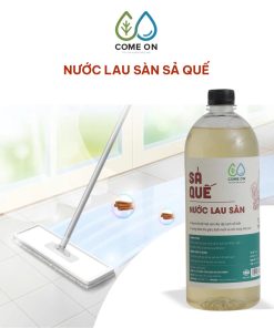 Nước lau sàn sả quế COME ON sạch bóng thơm mát từ thiên nhiên 1 lít