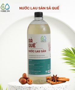 Nước lau sàn sả quế COME ON sạch bóng thơm mát từ thiên nhiên 1 lít