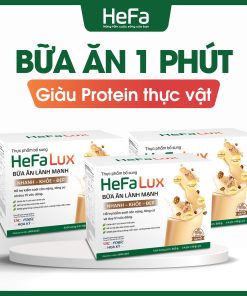 HeFa Lux – Protein từ Thực Vật, hỗ trợ kiểm soát cân nặng, tăng cơ và duy trì vóc dáng (hộp 14 gói)
