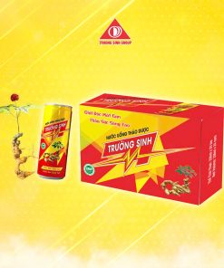 Nước uống thảo dược Trường Sinh thùng 24 lon
