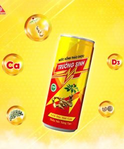 Nước uống thảo dược Trường Sinh thùng 24 lon