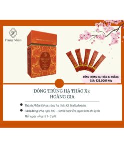 Đông Trùng Hạ Thảo X3 Hoàng Gia