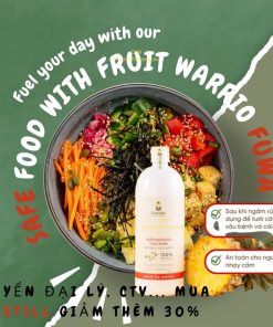 Nước ngâm rửa thực phẩm FUWA3E loại bỏ 40+ tồn dư BVTV 100ml