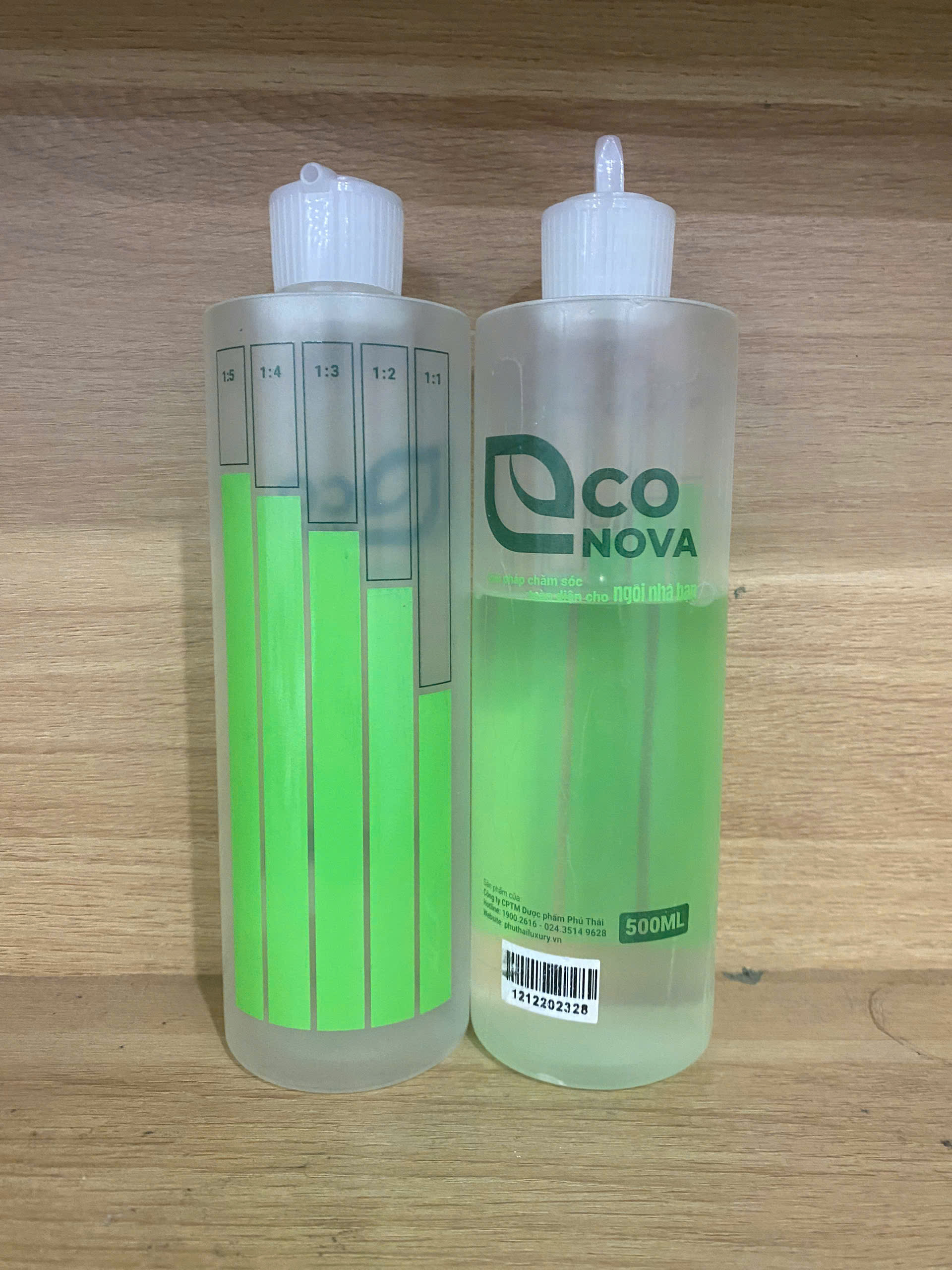 Chai pha (chiết) nhỏ giọt Econova (Chai 500ml)