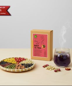 Trà Gạo Lứt 8 Vị Sunbeleaf – Trà Thảo Mộc Thanh Lọc- Túi Zip 20 Gói