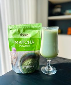 Bột matcha hữu cơ Dragon Superfoods 100g