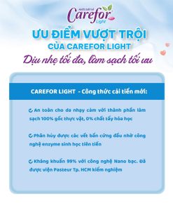 Nước giặt xả dịu nhẹ Carefor Light 5000ml