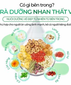 Trà Dưỡng Nhan 7 Vị Long Nhãn Sunbeleaf – Hương Vị Dịu Ngọt, Mang Lại Cảm Giác Thư Thái, Tươi Mới Mỗi Ngày – Túi Zip 20 Gói