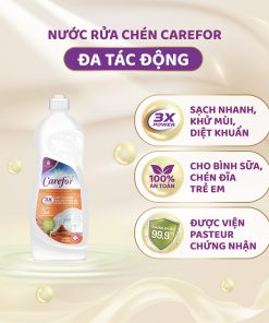 Nước rửa chén bát Carefor 800ml