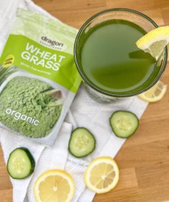 Bột cỏ lúa mì hữu cơ Dragon Superfoods 150g