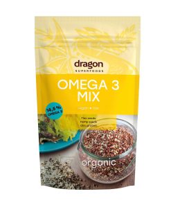 Hỗn hợp hạt Omega 3 hữu cơ Dragon Superfoods 200g
