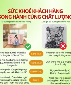Trà Dưỡng Nhan Tây Thi AP Phú Hưng giúp sáng da mờ thâm cải thiện nếp nhăn