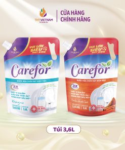 Nước rửa chén bát Carefor 3600ml