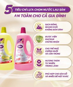Nước lau sàn đậm đặc Obay (1900ml)
