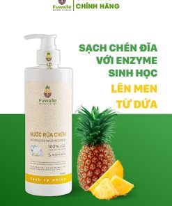 Nước rửa chén FUWA3E 90% Enzyme sạch X2 3.8L