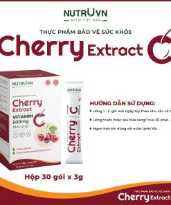 Cherry Extract bổ sung vitamin C tăng cường miễn dịch (30 gói)