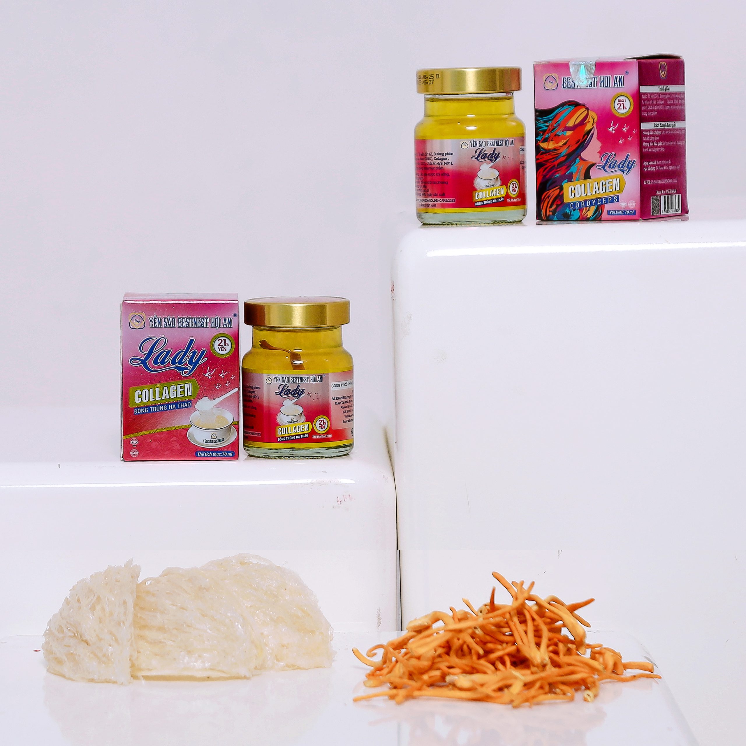 Hộp 1 hũ Yến Sào BESTNEST HỘI AN 21% Lady