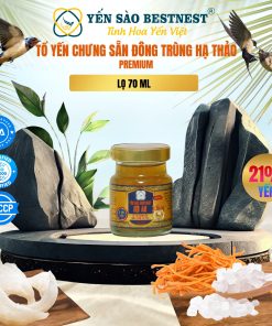 Thùng 30 hũ Yến Sào Chưng Sẵn Bestnest Hội An 21% Ngũ Vị (6 hũ Premium Đông Trùng Hạ Thảo – 6 hũ Lady – 6 hũ Supper Kids – 6 hũ Premom – 6 hũ Parents)