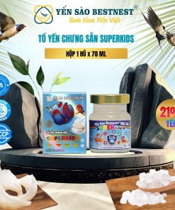 Hộp 1 hũ Yến Sào BESTNEST HỘI AN 21% Superkids