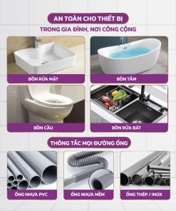 Bột thông tắc cống Obay (250 gram)