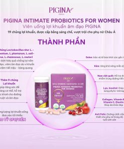 Viên uống bổ sung lợi khuẩn cho nữ giới Pigina (30 viên)