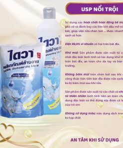 Nước rửa chén bát đậm đặc không mùi Daiwa