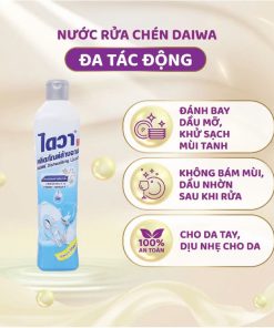 Nước rửa chén bát đậm đặc không mùi Daiwa