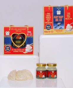 Hộp 6 hũ Tổ yến chưng sẵn BESTNEST HỘI AN 18% Đường Phèn