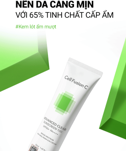 Kem Chống Nắng Phổ Rộng Cho Da Dầu Mụn Cell Fusion C Advanced Clear Sunscreen 100 SPF50+ PA++++ 35ml + 35ml