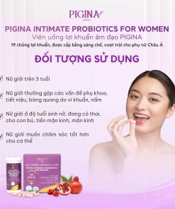 Viên uống bổ sung lợi khuẩn cho nữ giới Pigina (30 viên)