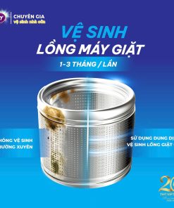 Dung dịch vệ sinh lồng máy giặt OBAY 1L