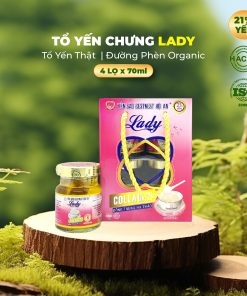Hộp 4 hũ Yến Sào BESTNEST HỘI AN 21% Lady