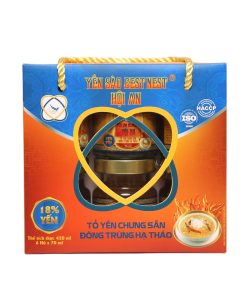 Hộp 6 hũ Tổ yến chưng sẵn BESTNEST HỘI AN 18% Đông Trùng Hạ Thảo
