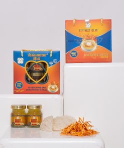 Hộp 6 hũ Tổ yến chưng sẵn BESTNEST HỘI AN 18% Đông Trùng Hạ Thảo