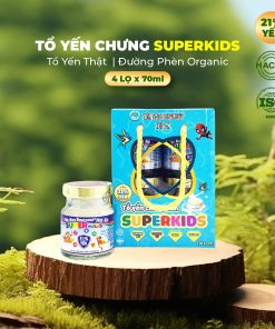 Hộp 4 hũ Yến Sào BESTNEST HỘI AN 21% Superkids