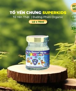 Hộp 4 hũ Yến Sào BESTNEST HỘI AN 21% Superkids