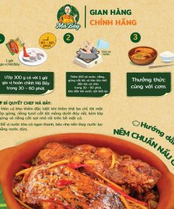 Gia vị hoàn chỉnh cá kho làng Vũ Đại 100g