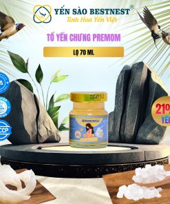 Hộp 4 hũ Yến Sào BESTNEST HỘI AN 21% Premom